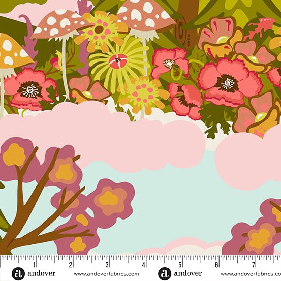 Camp Kitschy LaLa  - A-1711-N Autumn Echo - by Alison Glass