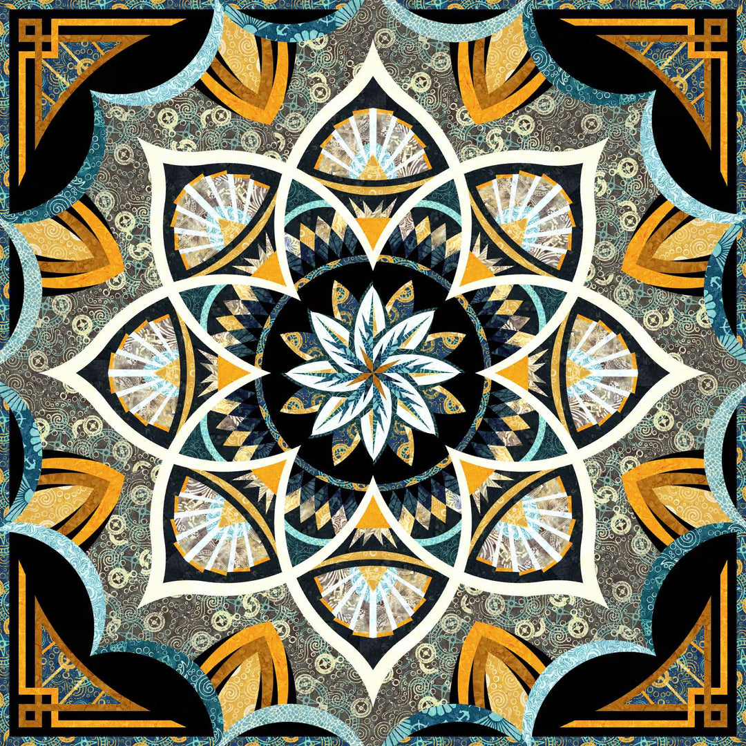 Arcadia Wall Sunken Treasures Kit Fabric Only