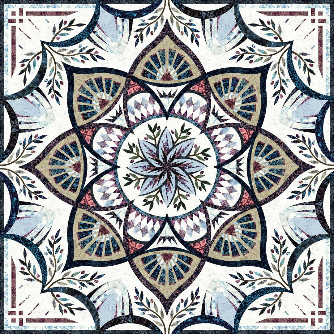 Arcadia Wall Misty Beaches Kit Fabric Only