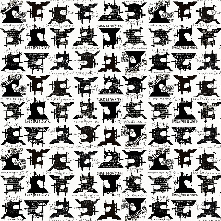 Sewing Machines Black - She Who Sews The Maker