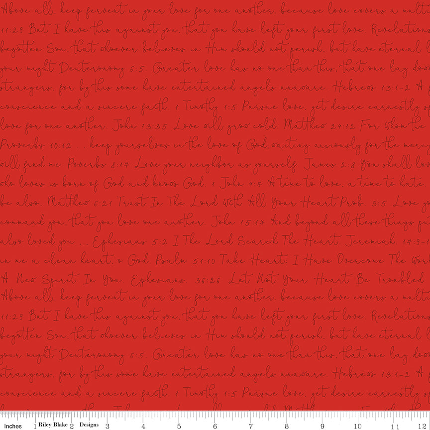 Love Letters - Red - Good Book Basics