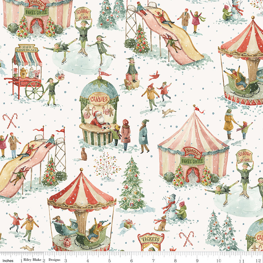 Main - Cloud - Santa's Fair by Lisa Audit