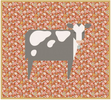 Cow Pillow - Honey - Village Life