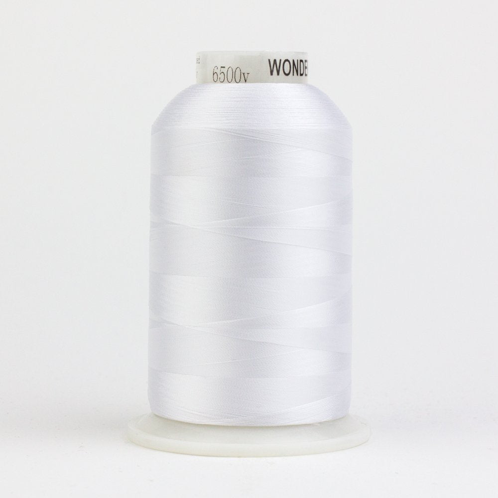 DecoBob White DB104 80wt Thread by Wonderfil 2187 yd
