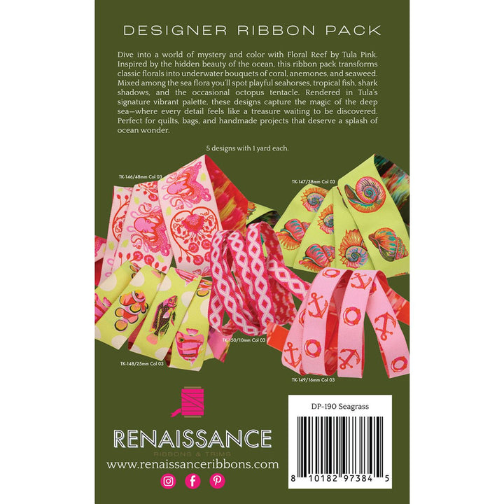 Seagrass Designer Pack - Floral Reef  by Tula Pink