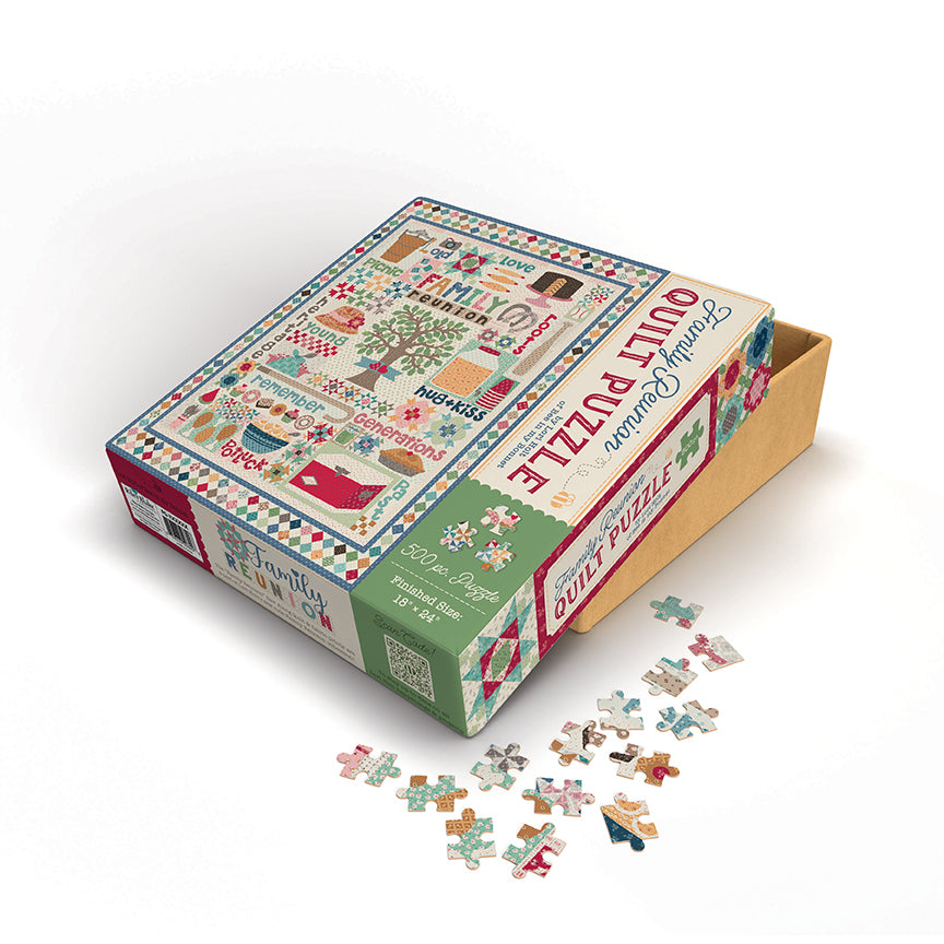 Quilt Puzzle - Family Reunion