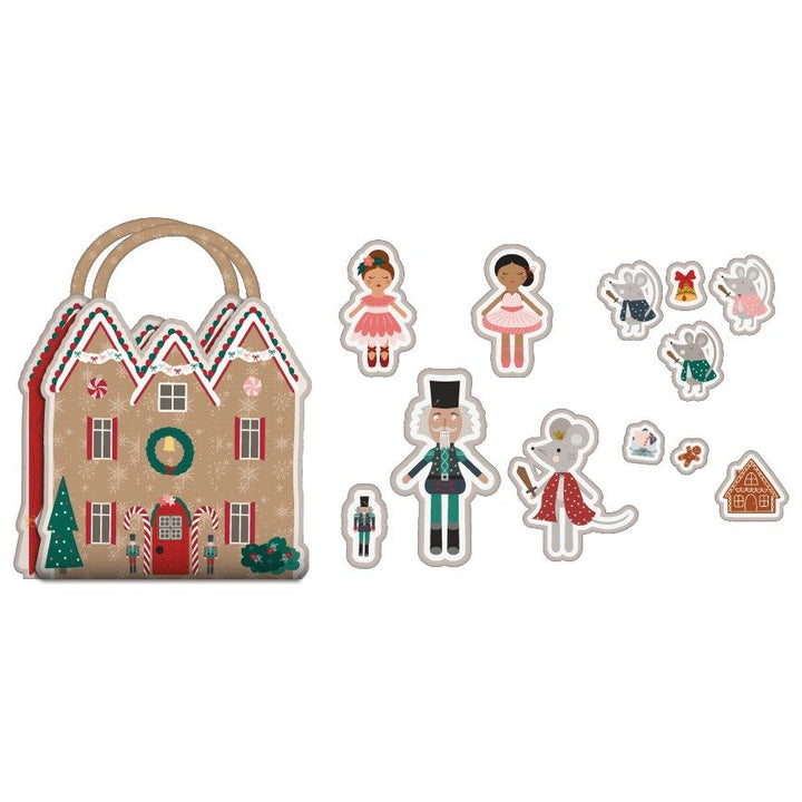 Nutcracker Tradition Felt Panel -***Pre-Sale*** Nutcracker Tradition  by Jennifer Long for Riley Blake Designs - copy