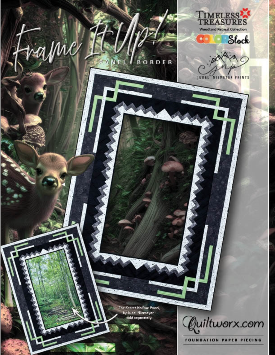 Frame It Up Quiltwox Pattern by Judy Niemeyer