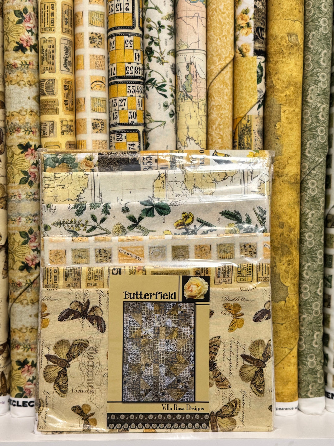 Butterfield Quilt Kit With Pattern by Villa Rosa Designs