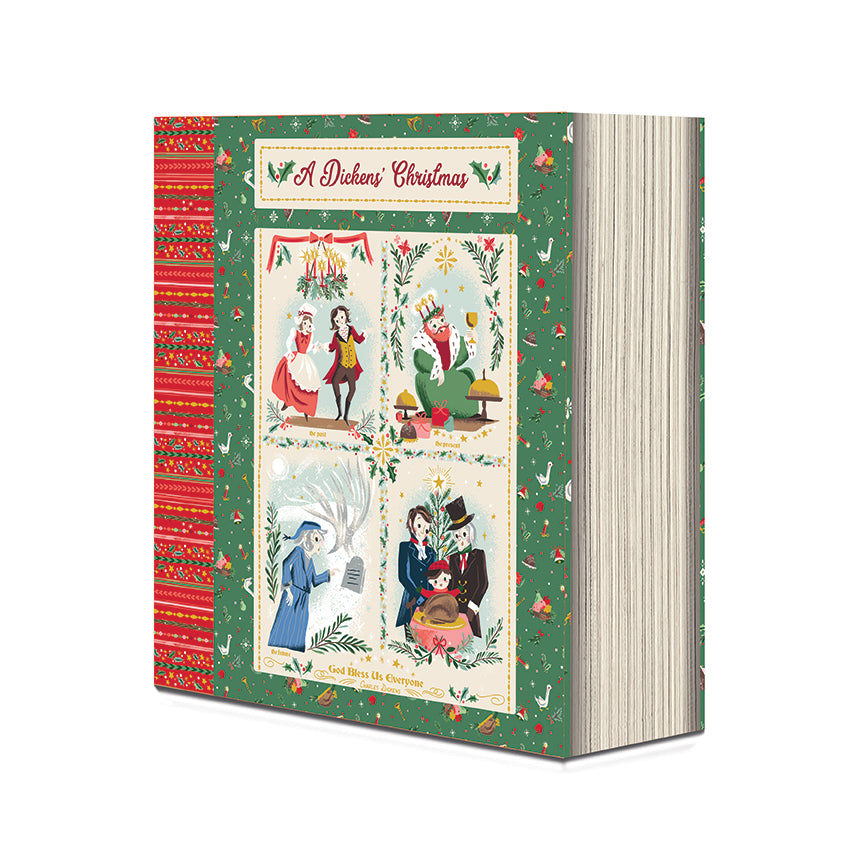 A Dickens' Christmas Panel Quilt Kit - Carol