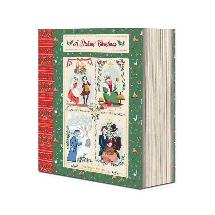 A Dickens' Christmas Panel Quilt Kit - Carol