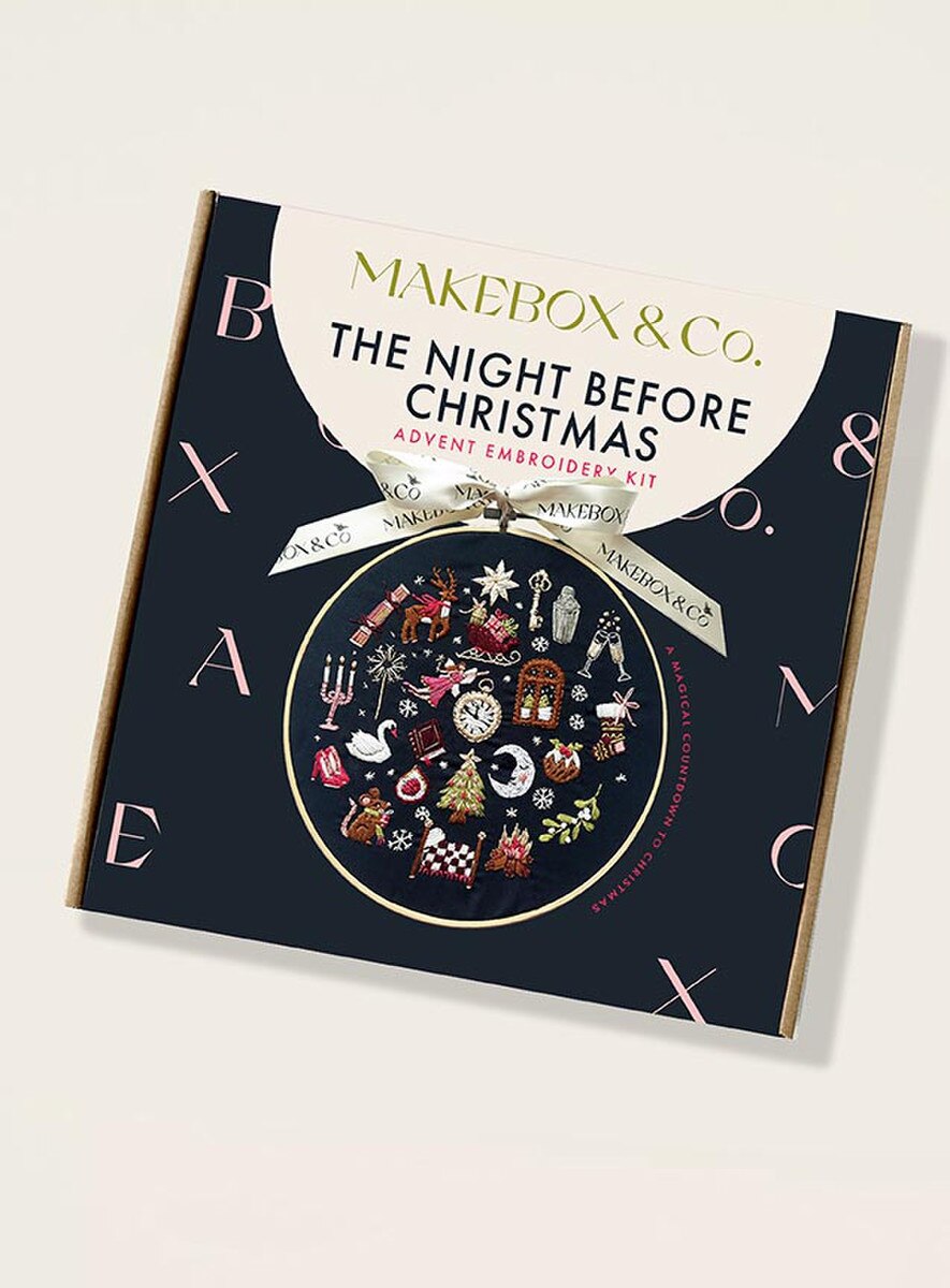 MakeBox & Co. The Advent Night Before Christmas Embroidery Kit