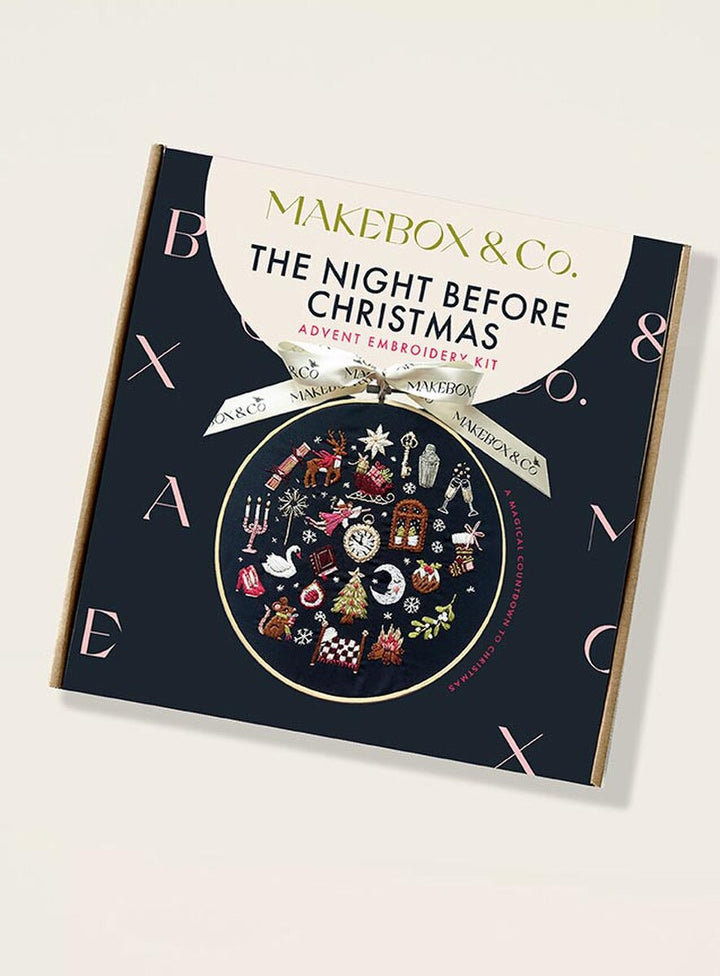MakeBox & Co. The Advent Night Before Christmas Embroidery Kit