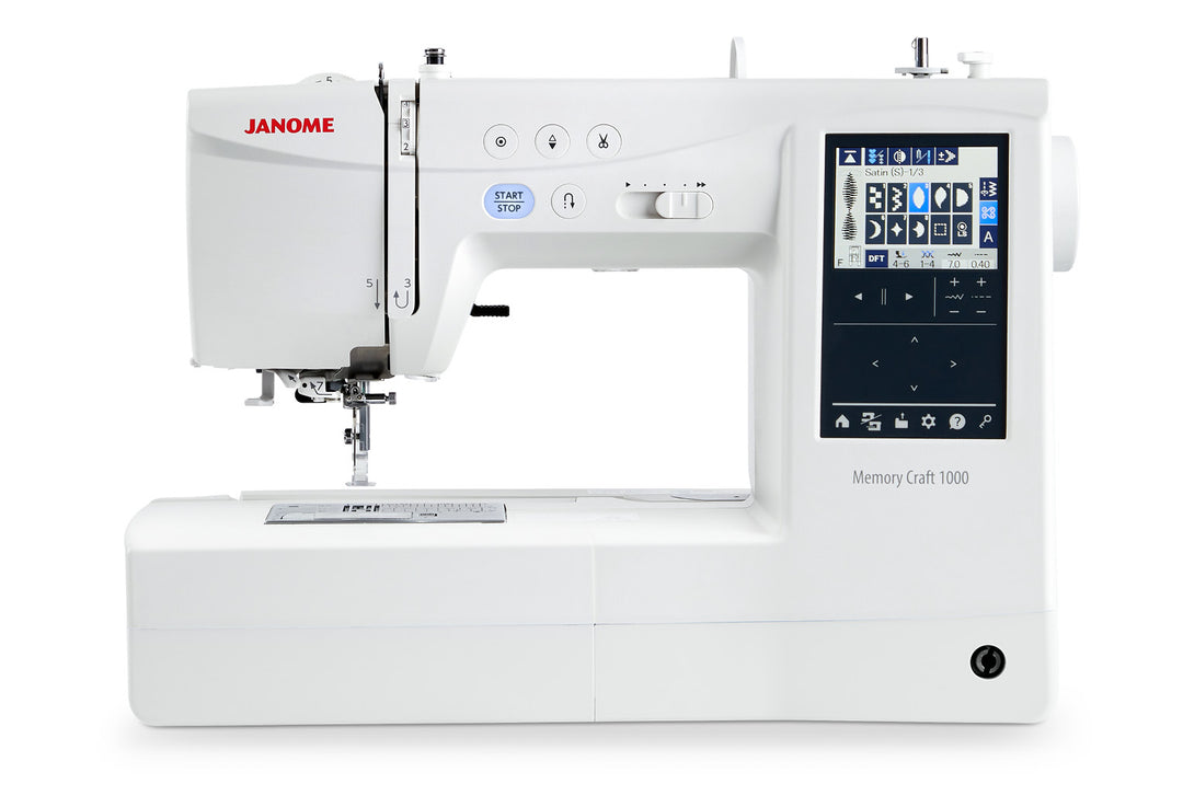 Janome Memory Craft 1000 Sewing and Embroidery Machine