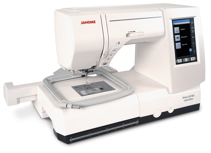 Janome Memory Craft 9850 LE Sewing and Embroidery Machine