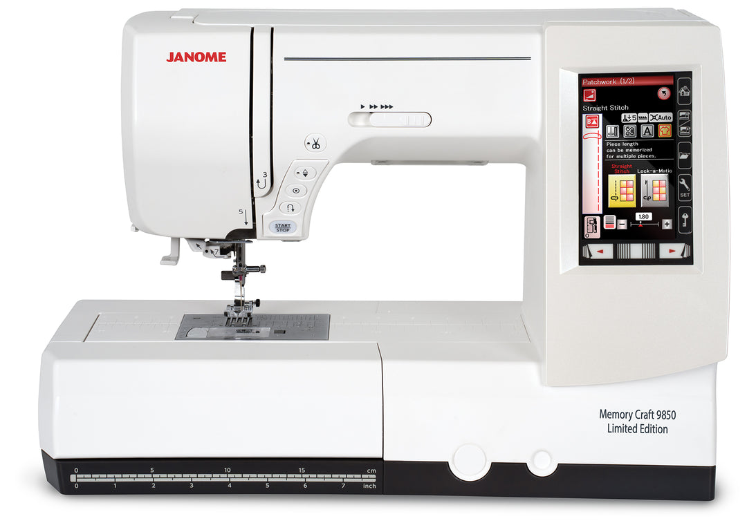 Janome Memory Craft 9850 LE Sewing and Embroidery Machine