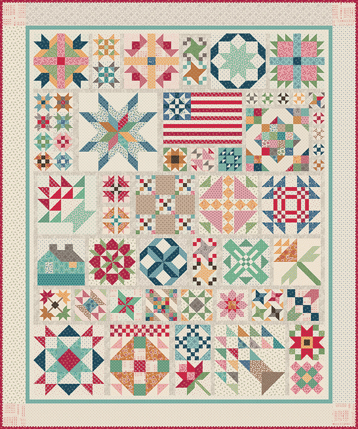 It's Sew Emma Vintage Block Along Quilt Booklet - Family Reunion