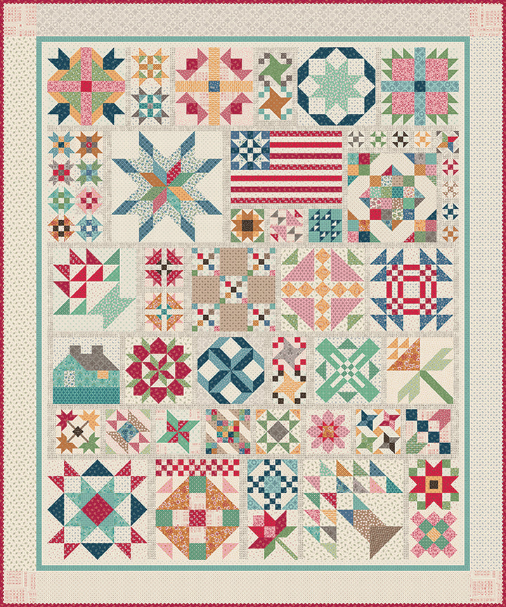 It's Sew Emma Vintage Block Along Quilt Booklet - Family Reunion