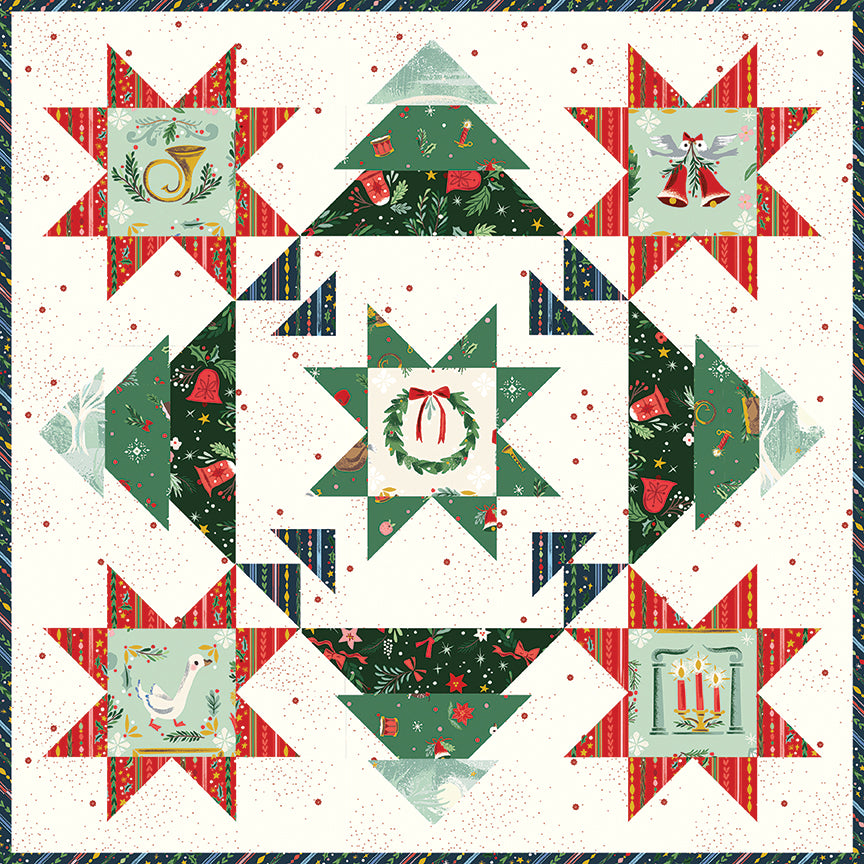 Beverly McCullough Holiday Adventure Mini Quilt Pattern