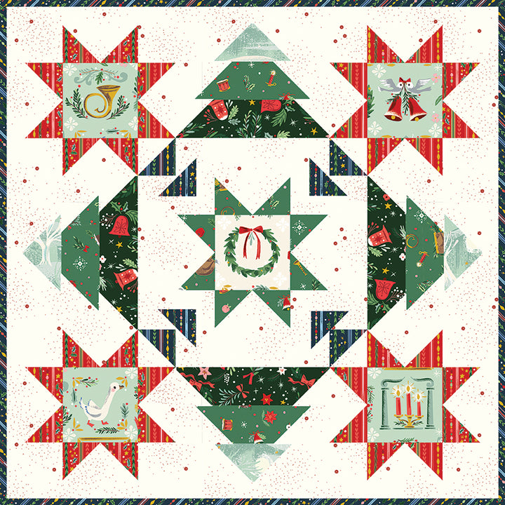 Beverly McCullough Holiday Adventure Mini Quilt Pattern