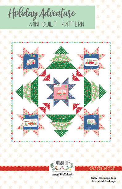Beverly McCullough Holiday Adventure Mini Quilt Pattern