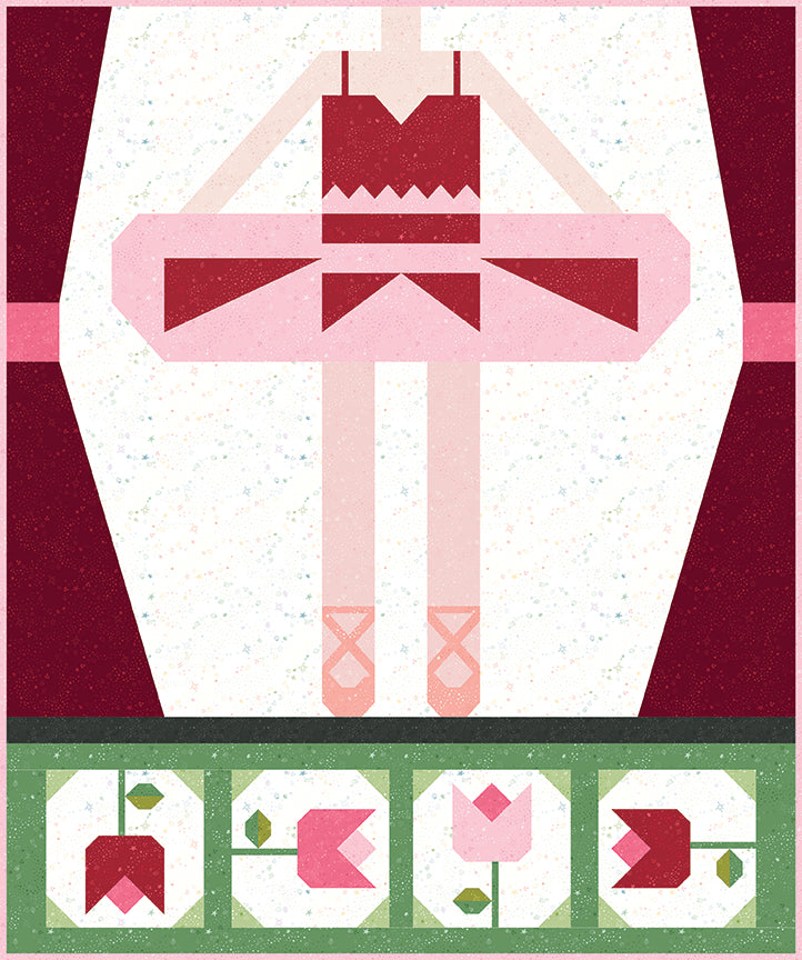 Be a Ballerina Quilt Pattern by Jennifer Long