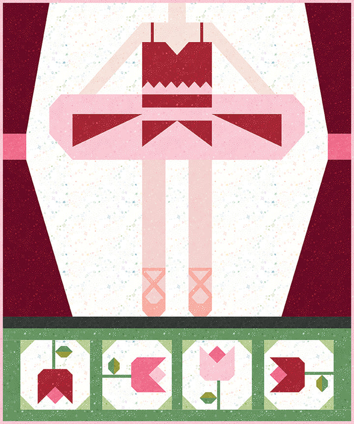 Be a Ballerina Quilt Pattern by Jennifer Long