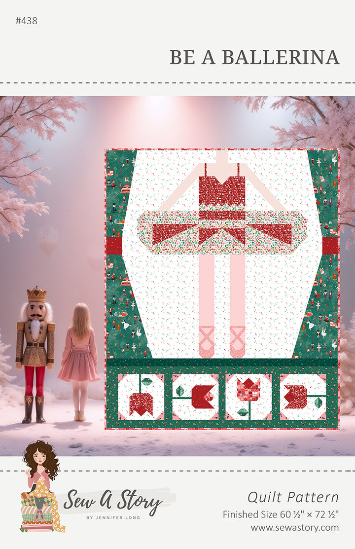 Be a Ballerina Quilt Pattern by Jennifer Long