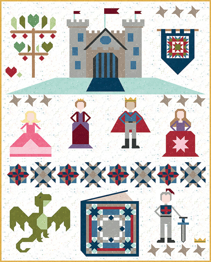 Enchanted BOM Quilt Pattern by Jennifer Long