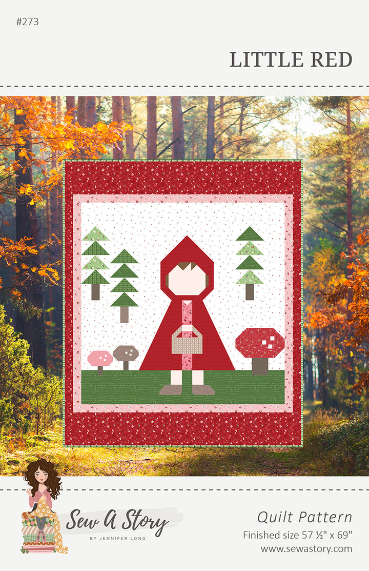 Little Red Quilt Pattern by Jennifer Long