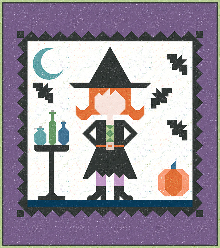 Little Witch Quilt Pattern by Jennifer Long