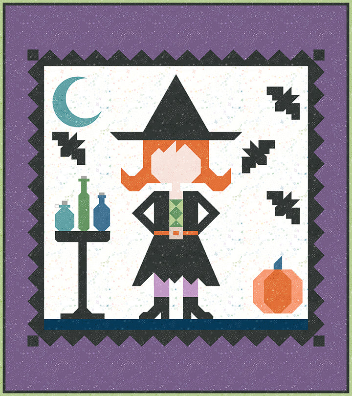 Little Witch Quilt Pattern by Jennifer Long