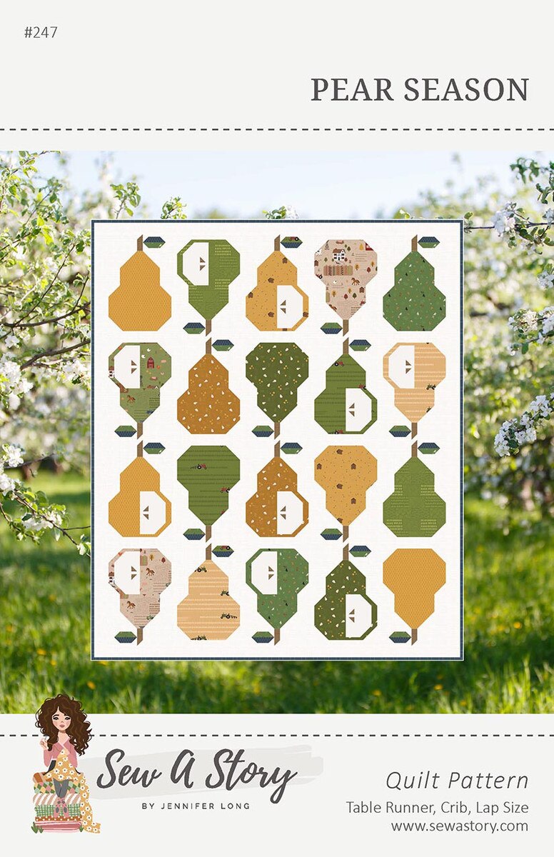 Pear Season Quilt Pattern by Jennifer Long