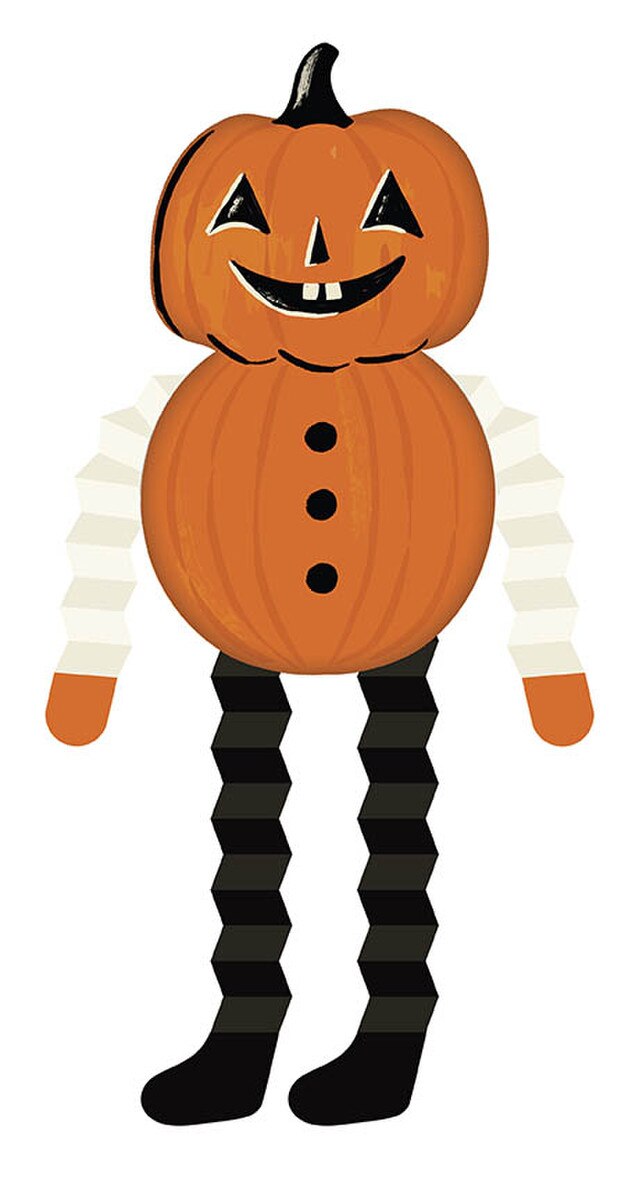 Vintage Boo Jolly Jack Panel