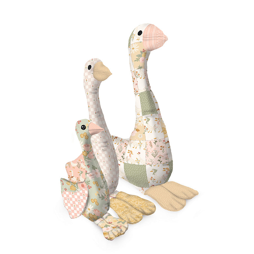 Woolly Petals Silly Goose Soft Toy Pattern