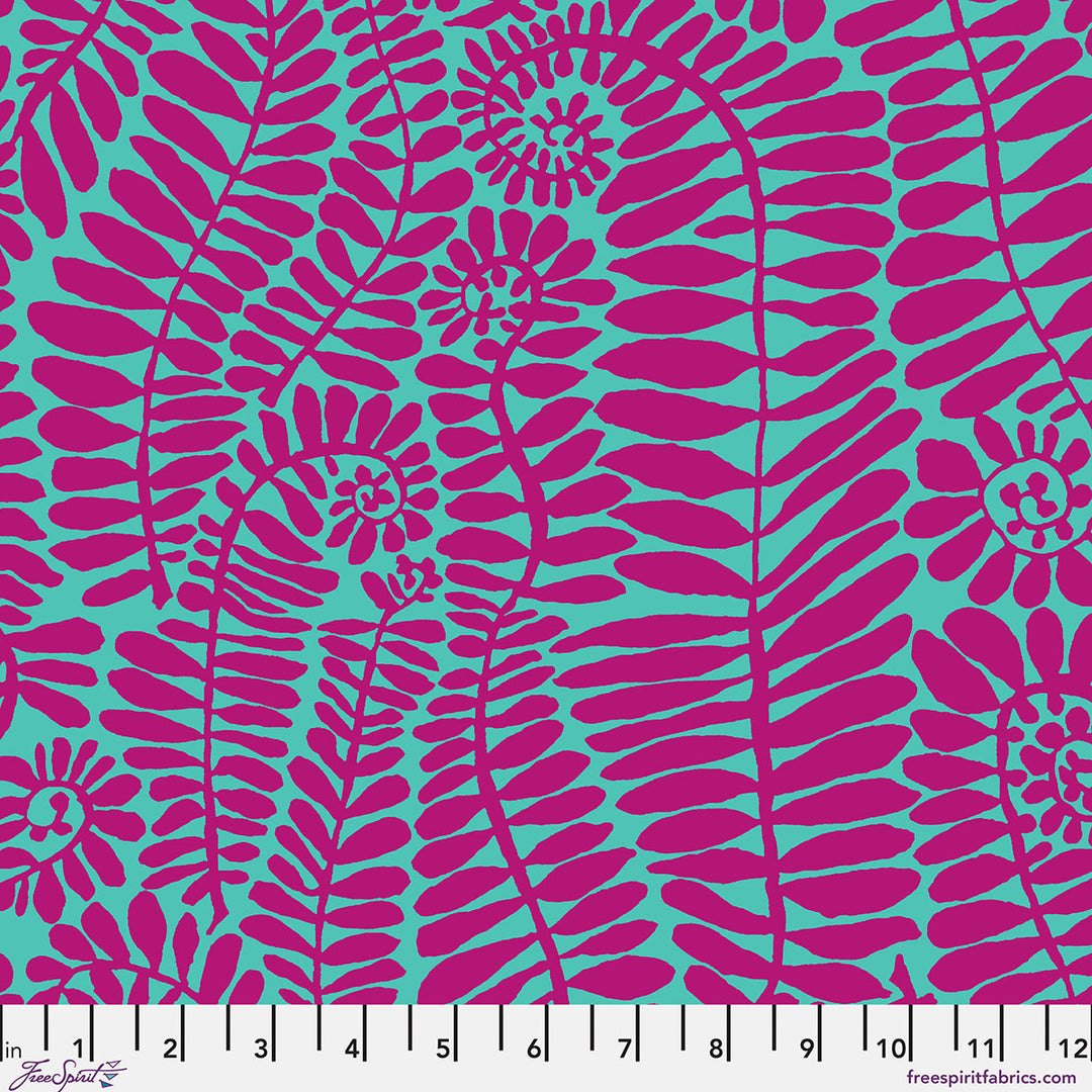 Fronds - Blue - February 2027