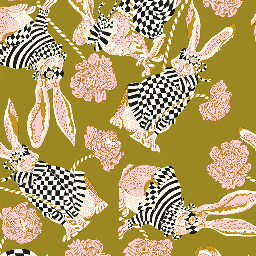 Hare Masquerade - Gold - Bloom & Burrow