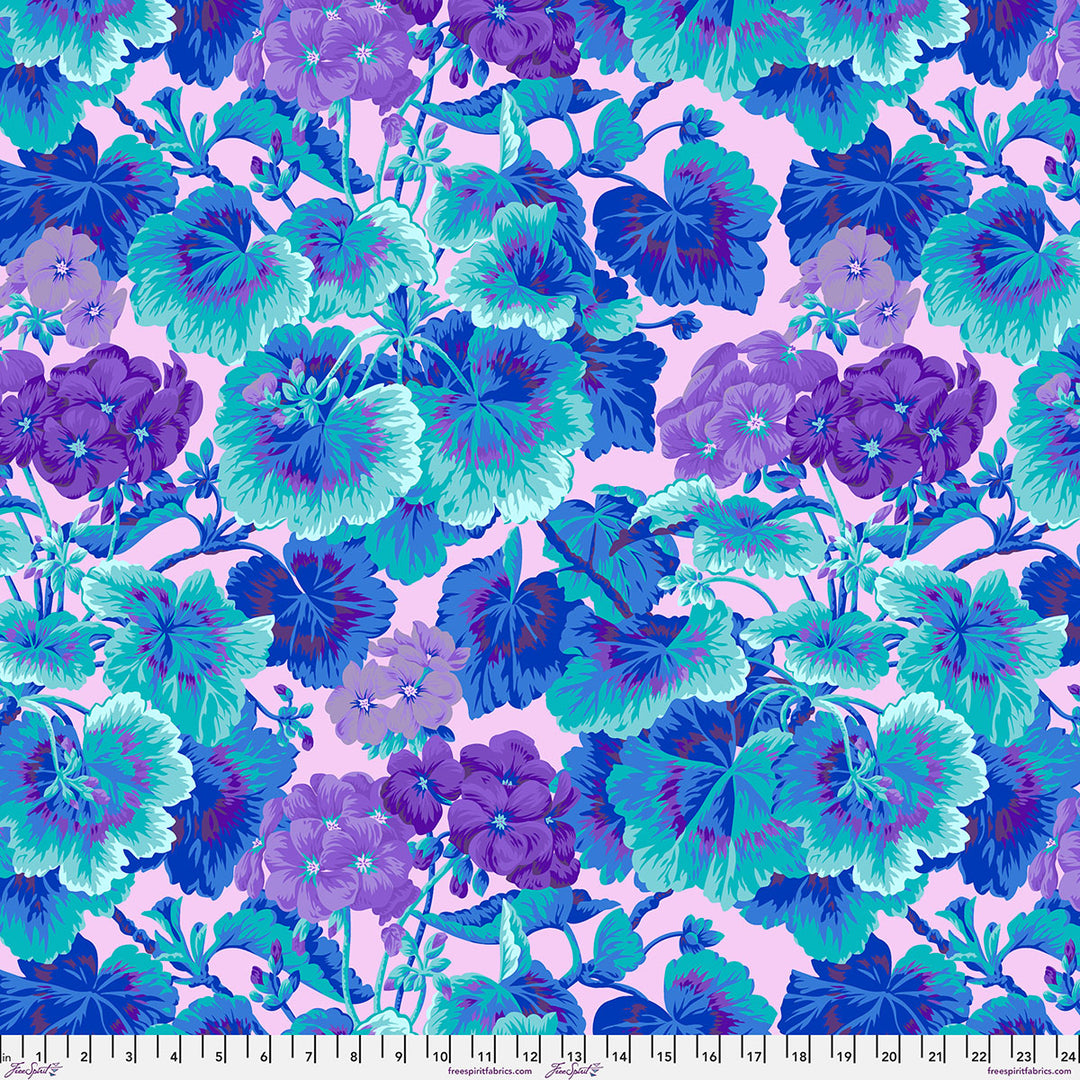 Geranium - Turquoise - February 2027