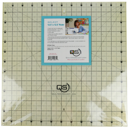 12.5" x 12.5" Quilters Select Ruler