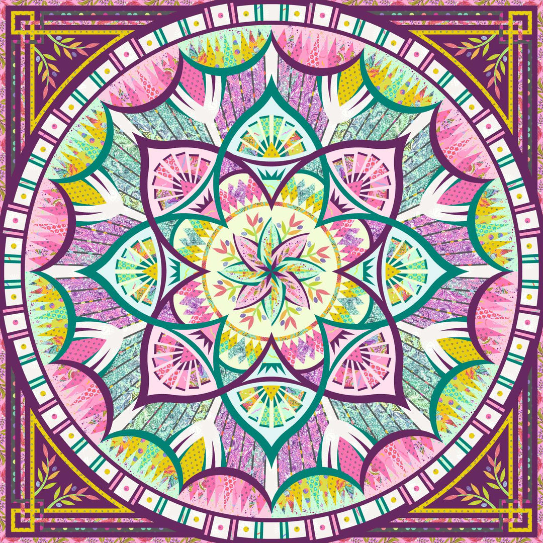 Queen of Arcadia Tula Kit Fabric Only