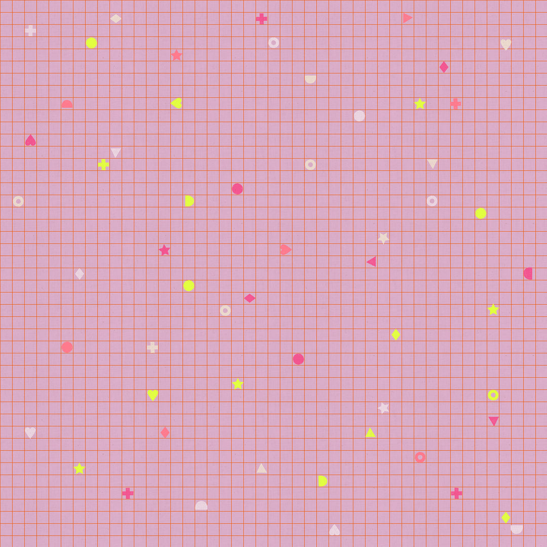 Power Grid - Wisteria - Lofi Linens by Ruby Star Society