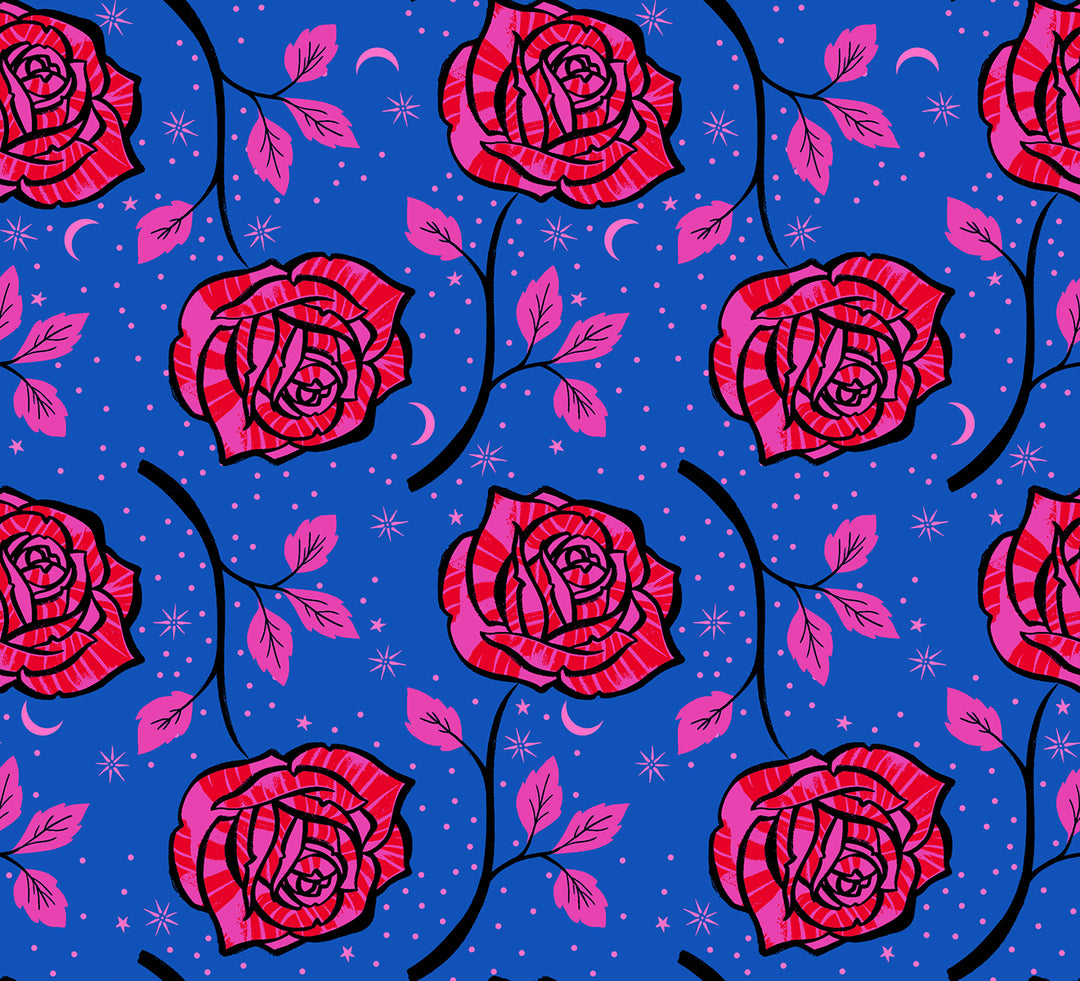 Ink Rose - Blue Ribbon - Ink Shop