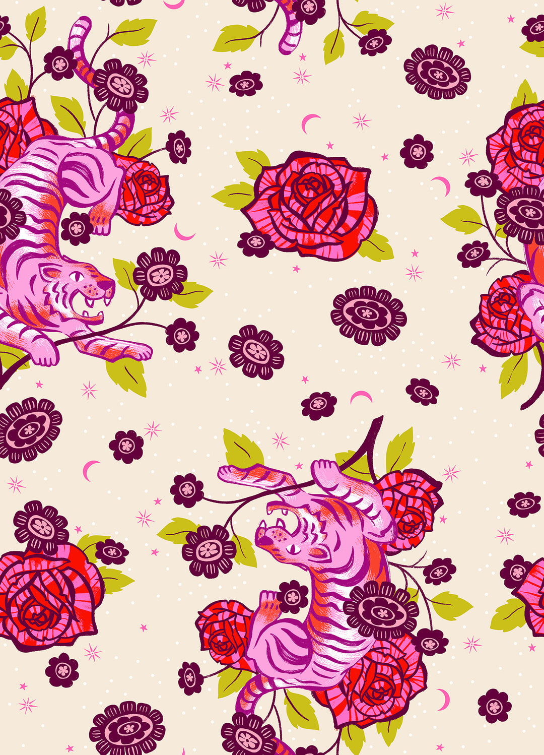 Tiger Rose - Shell - Ink Shop