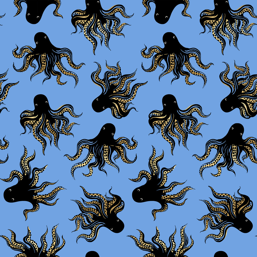 Mystery Food - Metallic Lindley Blue - Ink Shop