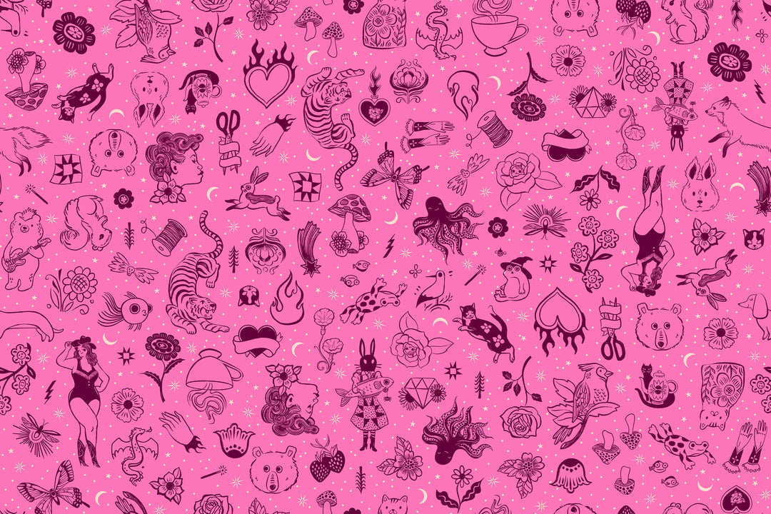Tattoo Flash - Lipstick - Ink Shop