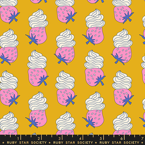 Strawberry Whip - Goldenrod - Sugar Cone 2
