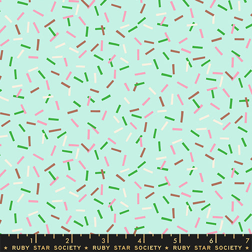 Rainbow Sprinkles - Mint - Sugar Cone 2