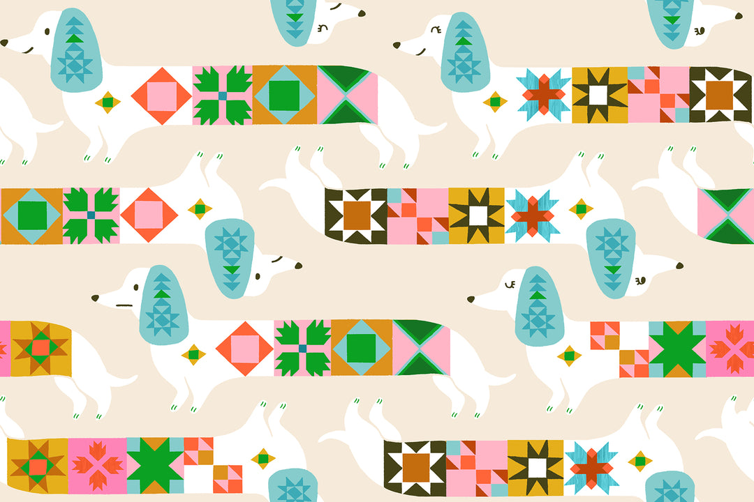 Quilty Dog - Shell - Ruby Star Collaborative Collection