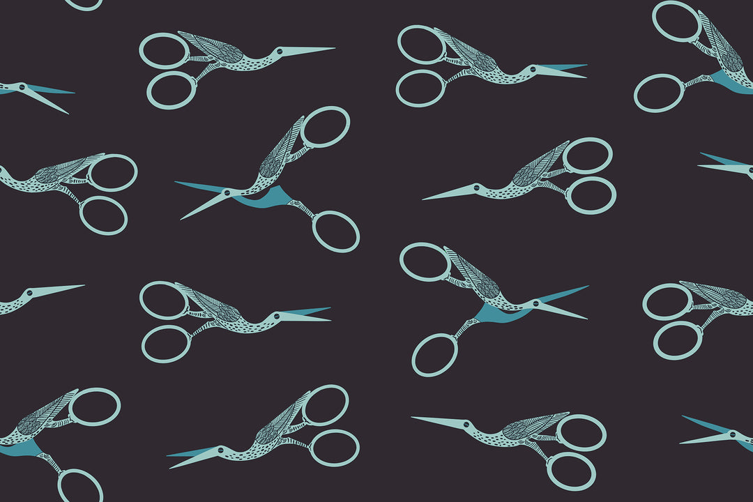 Stork Scissors - Soft Black - Ruby Star Collaborative Collection