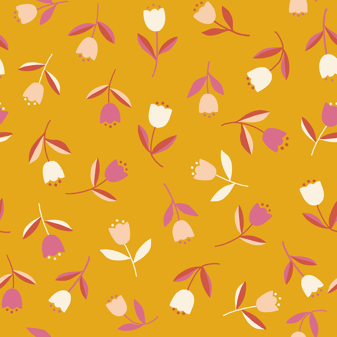 Tiny Tulips - Goldenrod - Corsage by Jen Hewett